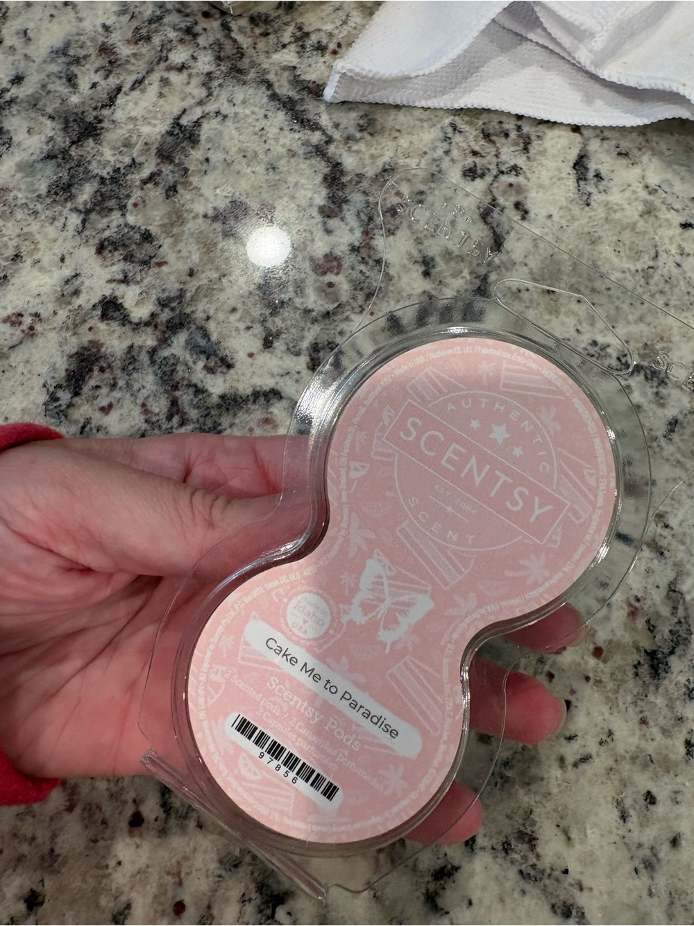 Scentsy Pink Cake Me to Paradise Pods